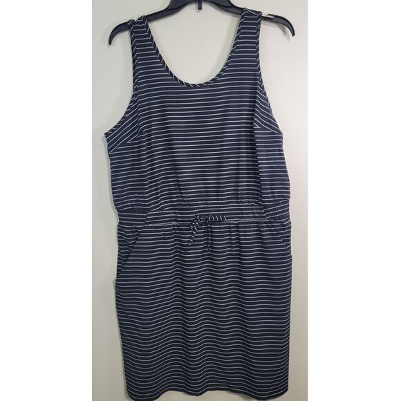All in Motion Skirt Romper Womens Large Black/White Summer Workout Athletic NWT - Picture 1 of 9